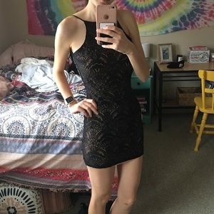 Black Lace ANGL Cocktail Dress